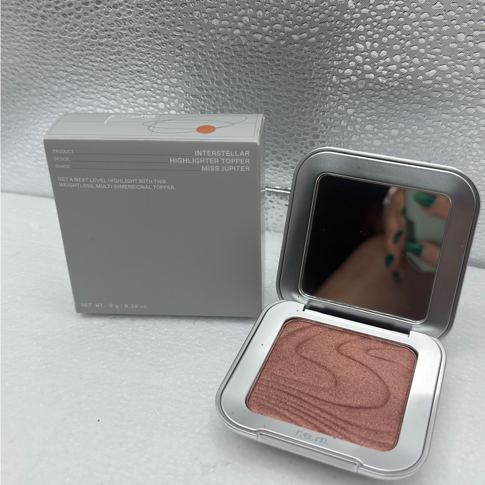 Interstellar Highlighter Topper - Copper Pink Glow